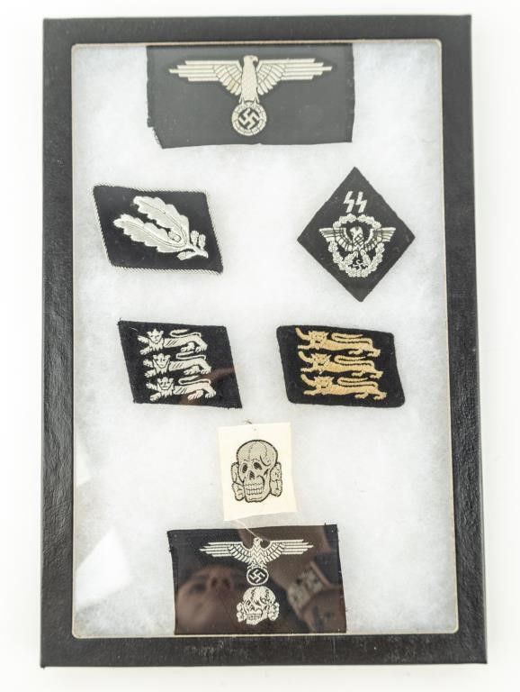 Lot Of 7 WW II German Uniform Patches
