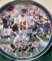 Drew Bledso NFL Collectors Plate