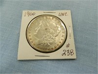 1900 Morgan Silver Dollar - UNC