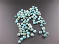 Turquoise Beads 45.9 Grams