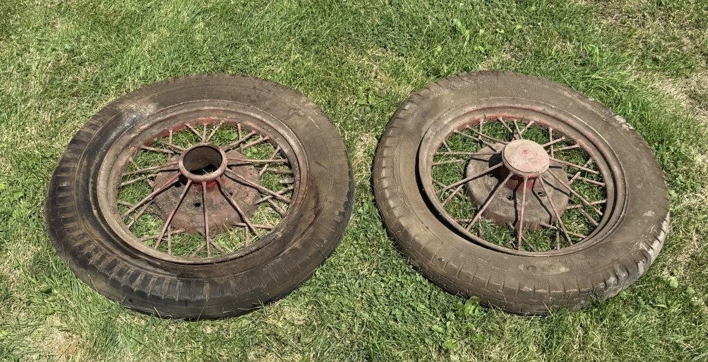 2 Spoke Rims, 5 Bolt