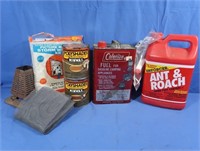 Coleman Fuel, Ant/Roach Spray, Storm Window Kit