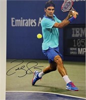 Roger Federer Signed 11x14 with COA