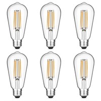 Gozelux Vintage LED Edison Bulbs 6W, Equivalent 60