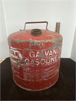 Vintage Galvanized Gas Can