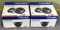 Alpine Model R2-W12D4 12in Dual Coil Subwoofers