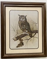 Rustic Owl Print by E. Rambow