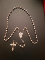 STERLING SILVER ANTIQUE/ VINTAGE ROSARY