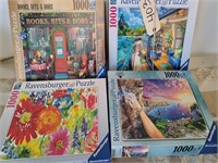 4 Ravensburger puzzles