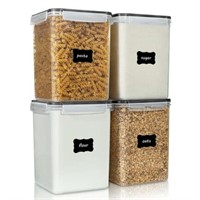 Airtight Pantry Storage Canisters for Flour  Sugar