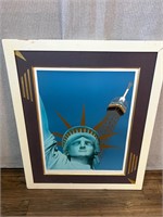 Gerard Courbouleix Litho Razzia Statue of Liberty