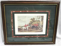 Returning From The Hunt Framed Print