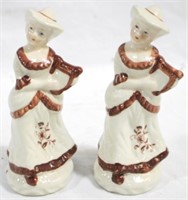 2 Ceramic Figurines 5.5"
