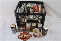 Harley Davidson Collectible Beer Cans