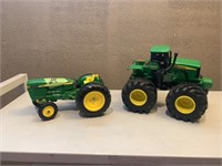 JD die cast tractor and monster treads