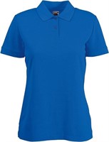 XL 1 pack Fruit of the Loom Women's Polo Shirt, Bl