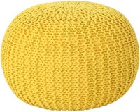 Christopher Knight Home Belle Knitted Cotton Pouf
