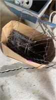 BOX OF BARBED WIRE