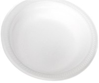 New 6 packs foam plates, 30 plates per pack,