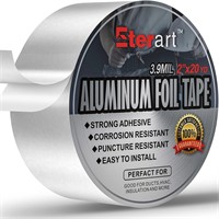 SEALED-Heavy Duty Aluminum Foil Duct Tape x3