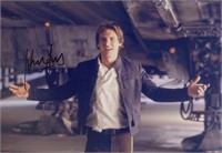 Autograph Star Wars Harrison Ford Photo