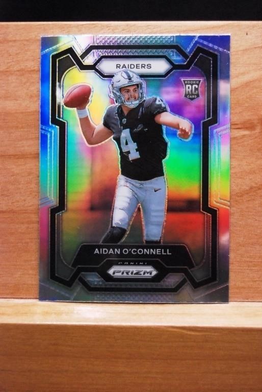 2023 Prizm #360 Aidan O'Connell Silver Prizm RC SP