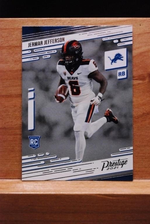 2021 Prestige #230 Jermar Jefferson RC Lions