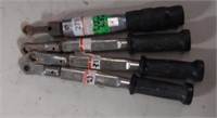 4 ASSORTED TORQUE WRENCHES