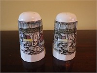 Vintage Johnson Brothers Salt & Peppers Shakers