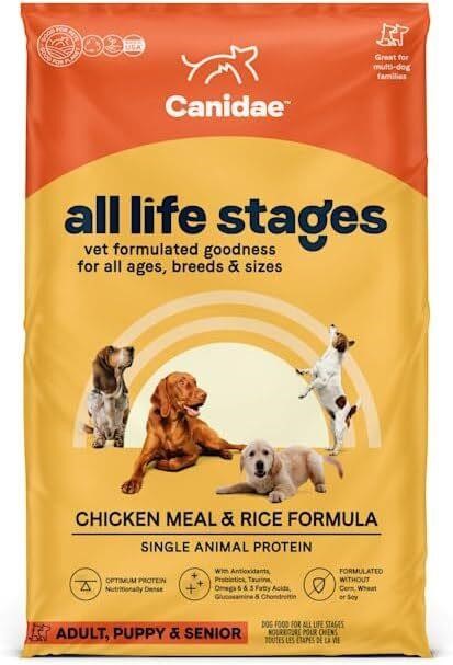 CANIDAE All Life Stages Chicken & Rice  27 lbs.