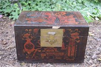 Antique Chinese Laquered Chest