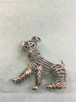 2" Terrior Dog Pin