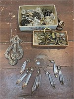 Vintage drawer pulls and hardware