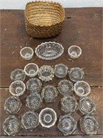 Basket of salt cellars