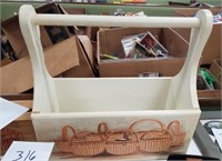 Nantucket basket display box