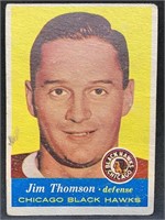 1957 Topps #23 Jim Thomson Hockey Card
