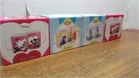 NEW 4 Disney Mugs