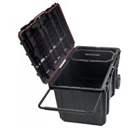 Husky 23 in. 50 Gal. Black Rolling Toolbox with Ke