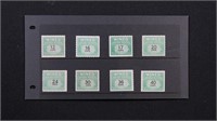 US Wine Stamps1941 Mint No Gum As Issued collect