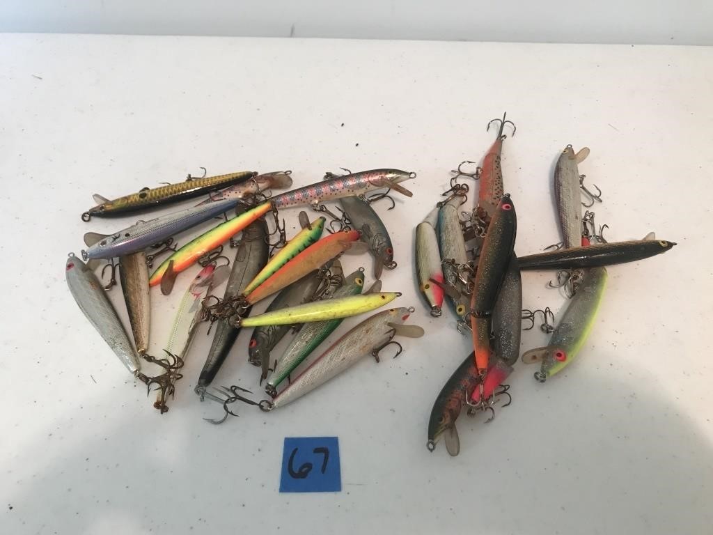 Lot of Fishing Lures