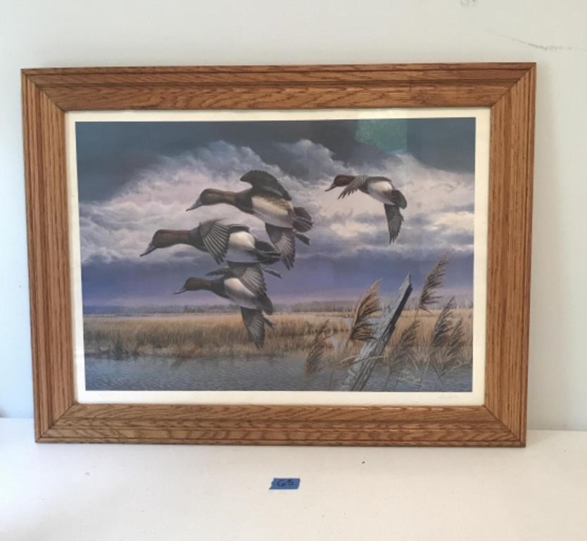 "Duck Picture" By Rob Leslie (29"L x 21"W)