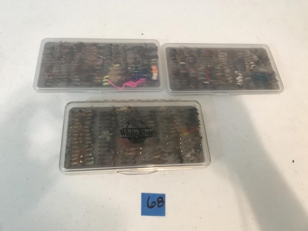 3 Tackles of Fly Fishing Lures