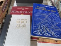 COLLECTION OF OLD WORLD ATLAS BOOKS