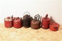 6 GAS CANS