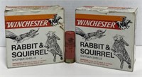(BG) Winchester 12 Gauge Shotgun Shells, Rabbit &