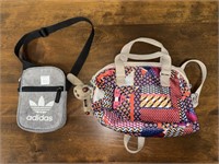 MULTI-PATTERN KIPLING PURSE & SMALL ADIDAS