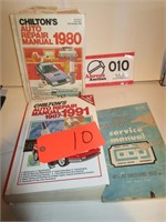 Chilton Auto Service Manual '80, '87, '91