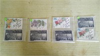 Lot of 8 100 Year Old Post Cards Algoma