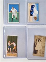 4) ANTIQUE CIGARETTE TOBACCO CARDS