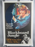 Blackboard Jungle 1955 Linen Backed Movie Poster